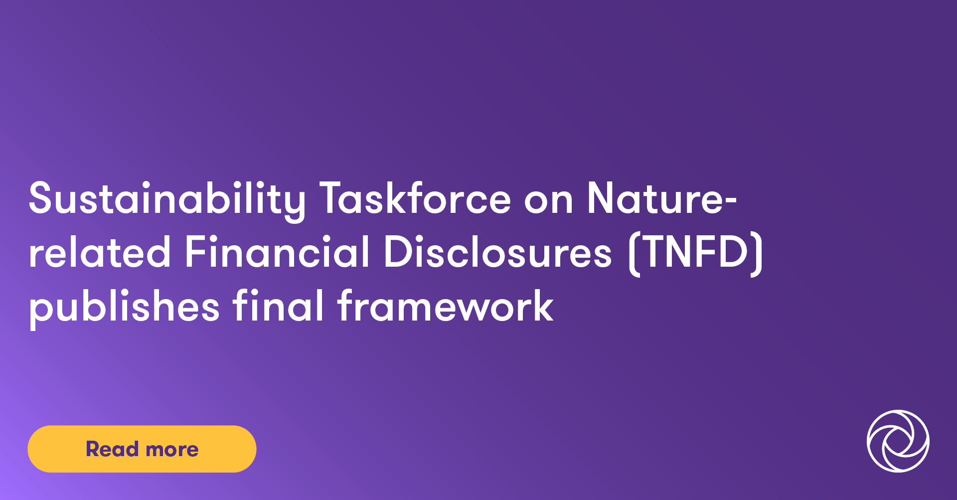 TNFD Final Framework | Grant Thornton Insights